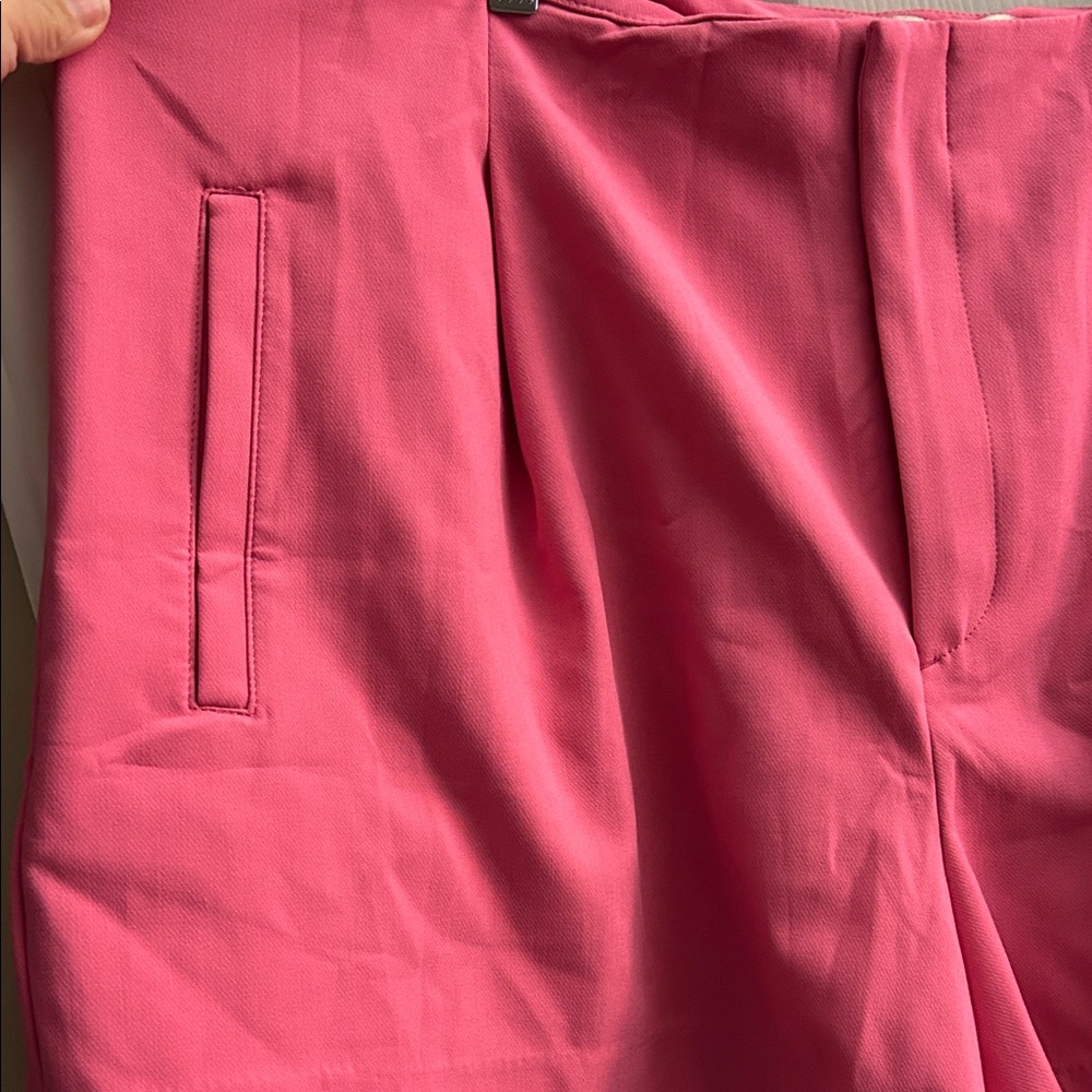 A New Day size 22 Women's High-Rise Pink Tailored Shorts - Picture 4 of 5